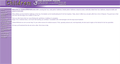 Desktop Screenshot of childrenwithhairloss.com